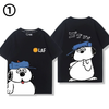 男女兼用 肌に優しい シンプル 半袖 Tシャツ E-13276
