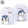 男女兼用 肌に優しい シンプル 半袖 Tシャツ E-13276