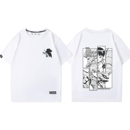 男女兼用 合わせやすい シンプル 半袖 Tシャツ E-13277