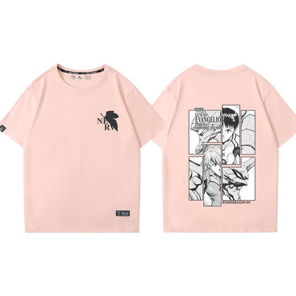 男女兼用 合わせやすい シンプル 半袖 Tシャツ E-13277