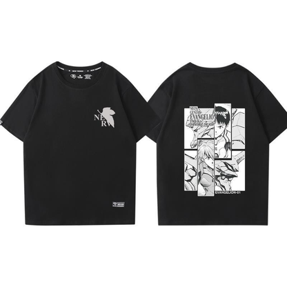 男女兼用 合わせやすい シンプル 半袖 Tシャツ E-13277
