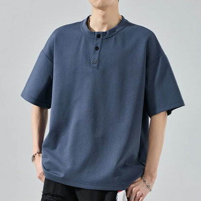 肌触りよい 上質 シンプル 半袖 Tシャツ U-80037