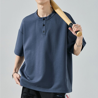 肌触りよい 上質 シンプル 半袖 Tシャツ U-80037