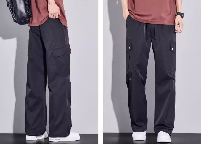 カジュアル 高品質 ウエストゴム パンツ U-80038