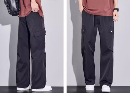 カジュアル 高品質 ウエストゴム パンツ U-80038