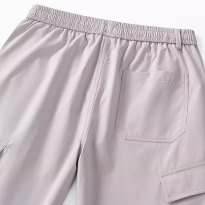 カジュアル 高品質 ウエストゴム パンツ U-80038