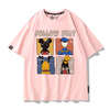 男女兼用 シンプル カジュアル 半袖 Tシャツ U-13309