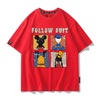男女兼用 シンプル カジュアル 半袖 Tシャツ U-13309