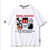 男女兼用 プリント カジュアル 半袖 Tシャツ U-13310
