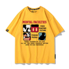 男女兼用 プリント カジュアル 半袖 Tシャツ U-13310