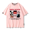 男女兼用 プリント カジュアル 半袖 Tシャツ U-13310