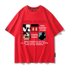 男女兼用 プリント カジュアル 半袖 Tシャツ U-13310