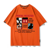 男女兼用 プリント カジュアル 半袖 Tシャツ U-13310