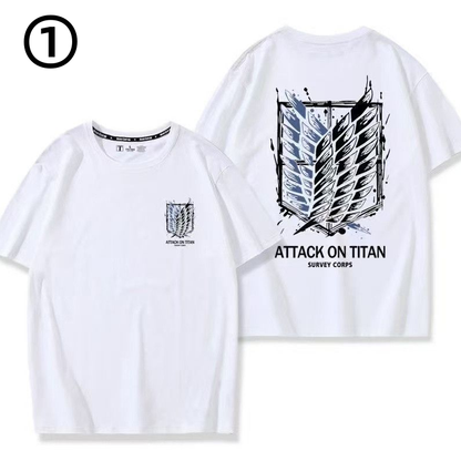 男女兼用 高品質 カジュアル 半袖 Tシャツ E-13326