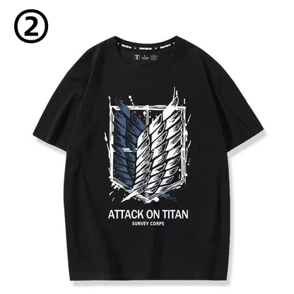 男女兼用 高品質 カジュアル 半袖 Tシャツ E-13326