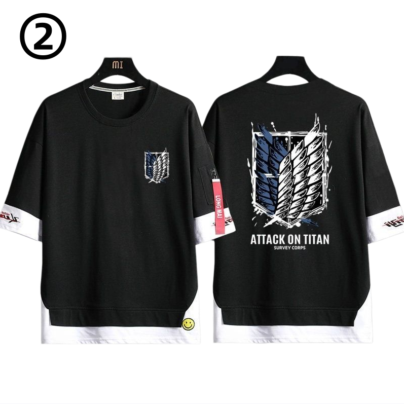 男女兼用 ファッション シンプル 半袖 Tシャツ E-13329
