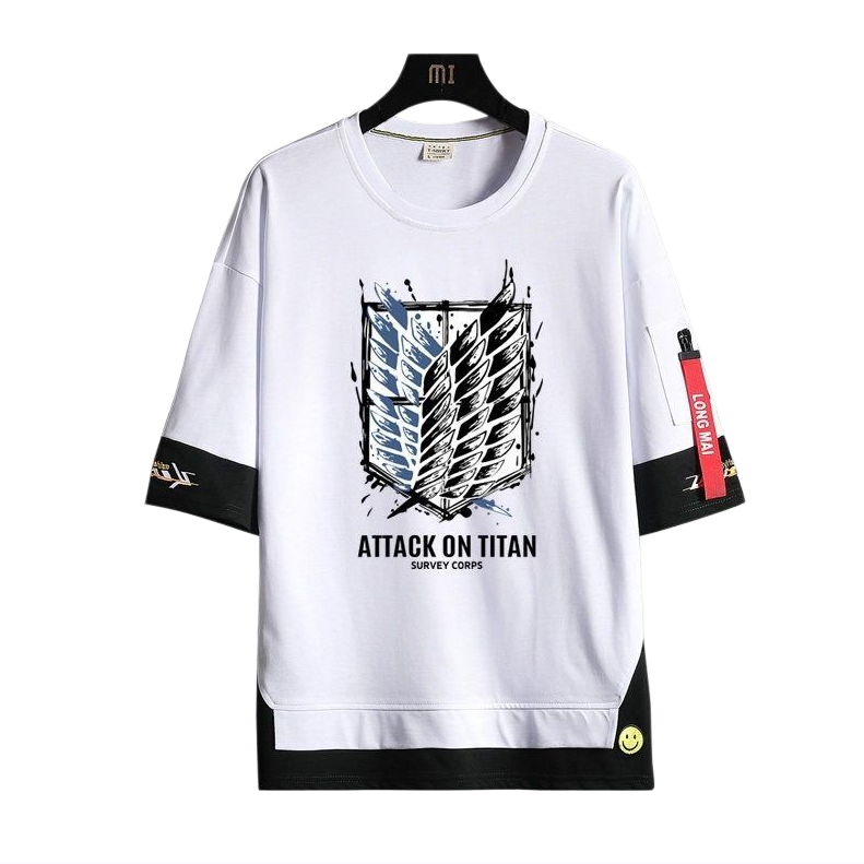 男女兼用 ファッション シンプル 半袖 Tシャツ E-13329