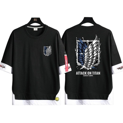 男女兼用 ファッション シンプル 半袖 Tシャツ E-13329
