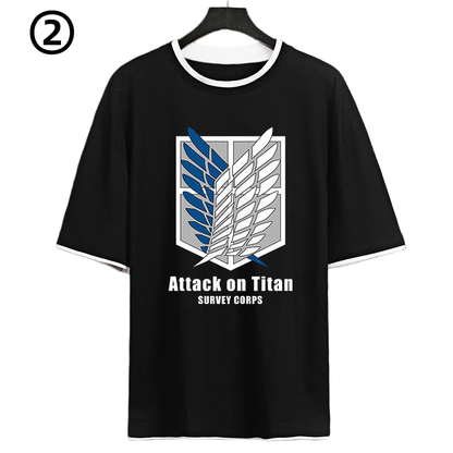 男女兼用 ファッション 夏新作 半袖 Tシャツ E-13336