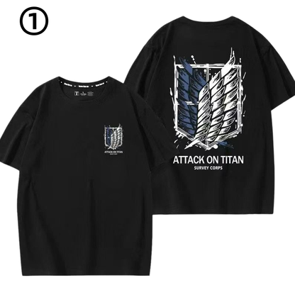男女兼用 ファッション シンプル 半袖 Tシャツ E-13337