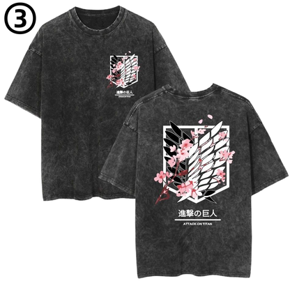 男女兼用 ファッション カジュアル Tシャツ E-13340