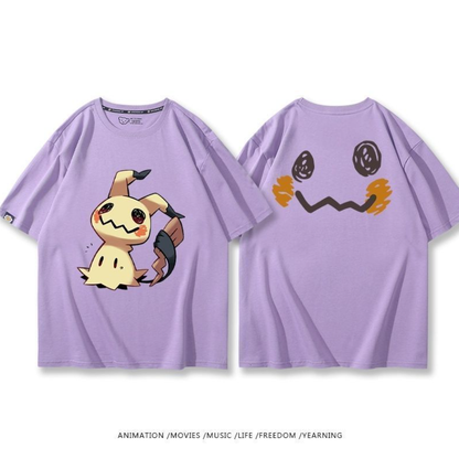 男女兼用 ファッション カジュアル 半袖 Tシャツ E-13343