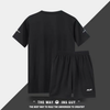 男女兼用 ひんやり Tシャツ & ショーツ セットアップ E-13353