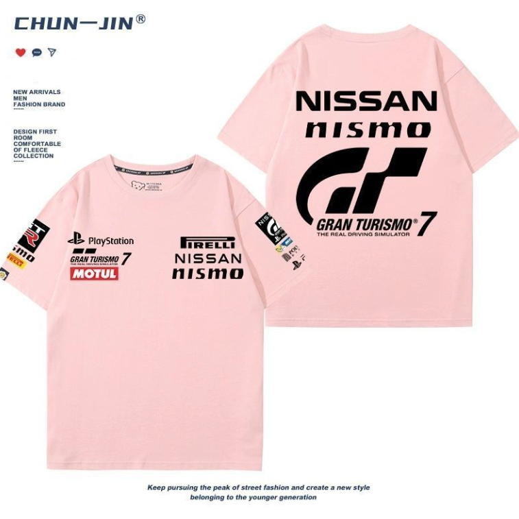 男女兼用 ファッション カジュアル 半袖 Tシャツ E-13345