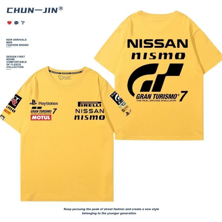 男女兼用 ファッション カジュアル 半袖 Tシャツ E-13345