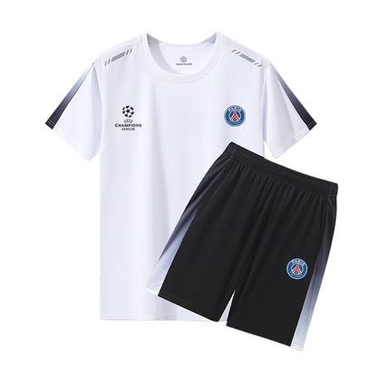 男女兼用 カジュアル Tシャツ & ショーツ セットアップ E-13367