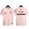 男女兼用 カジュアル 偽二枚 半袖 Tシャツ E-13374