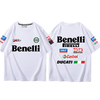 デザイン性抜群 カジュアル 半袖 Tシャツ E-13379
