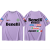 デザイン性抜群 カジュアル 半袖 Tシャツ E-13379