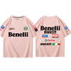 デザイン性抜群 カジュアル 半袖 Tシャツ E-13379