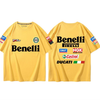 デザイン性抜群 カジュアル 半袖 Tシャツ E-13379