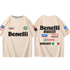 デザイン性抜群 カジュアル 半袖 Tシャツ E-13379