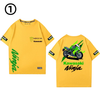 男女兼用 カジュアル シンプル 半袖 Tシャツ E-13395
