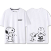 男女兼用 プリント シンプル 半袖 Tシャツ E-13406