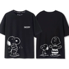 男女兼用 プリント シンプル 半袖 Tシャツ E-13406