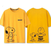 男女兼用 プリント シンプル 半袖 Tシャツ E-13406