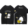 男女兼用 シンプル 肌触りよい 半袖 Tシャツ E-13414