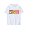 男女兼用 シンプル カジュアル 半袖 Tシャツ E-13415