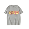 男女兼用 シンプル カジュアル 半袖 Tシャツ E-13415