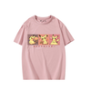 男女兼用 シンプル カジュアル 半袖 Tシャツ E-13415