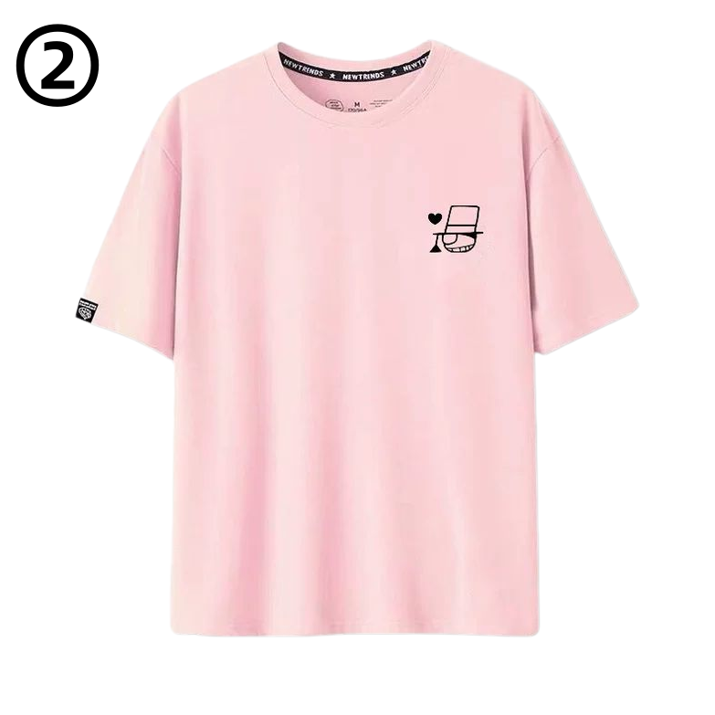 通気性よい 男女兼用 シンプル 半袖 Tシャツ E-13417