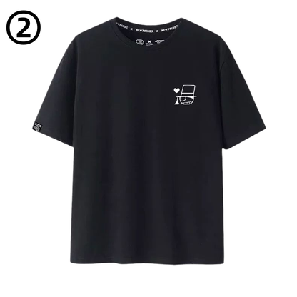 通気性よい 男女兼用 シンプル 半袖 Tシャツ E-13417