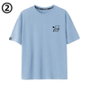 通気性よい 男女兼用 シンプル 半袖 Tシャツ E-13417