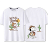男女兼用 カジュアル ファッション 半袖 Tシャツ E-13422