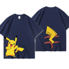 男女兼用 シンプル カジュアル 半袖 Tシャツ E-13425