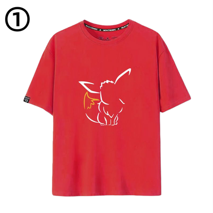 男女兼用 かわいい カジュアル 半袖 Tシャツ E-13426